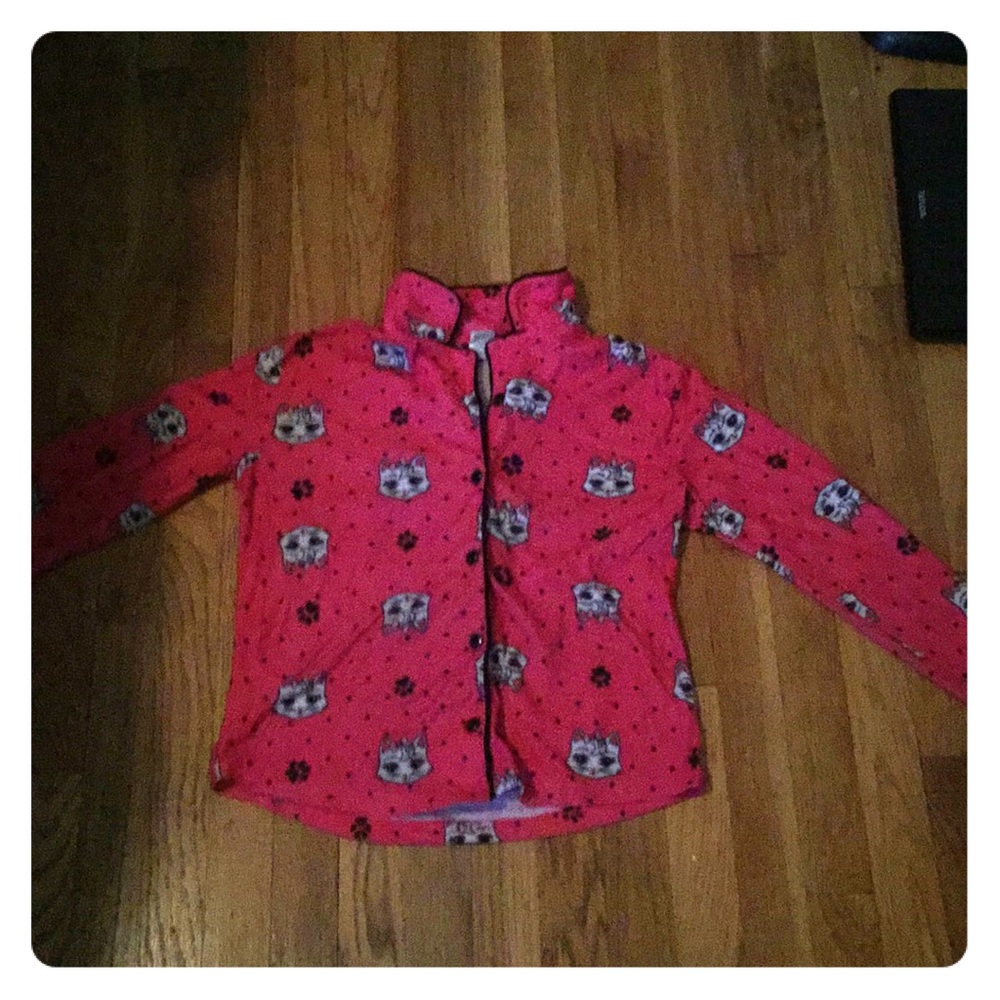 Cat pajama top